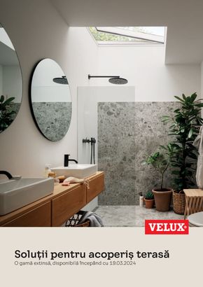 Catalog Velux Ploiești | Soluții pentru acoperiș terasă | 2024-03-19 - 2024-12-31