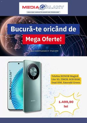 Catalog Media Galaxy București | Bucură-te oricând de Mega Oferte! | 2024-06-13 - 2024-06-19
