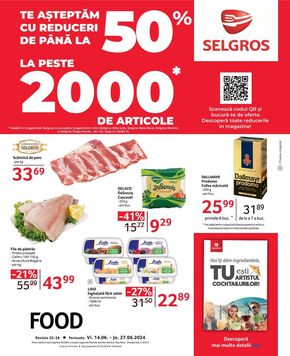 Catalog Selgros Oradea | FOOD | 2024-06-14 - 2024-06-27