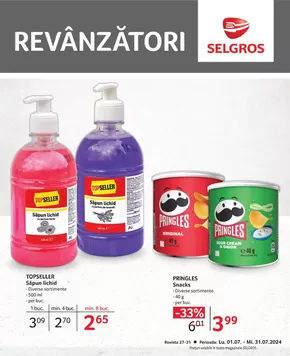 Catalog Selgros | REVÂNZĂTORI | 2024-07-01 - 2024-07-31