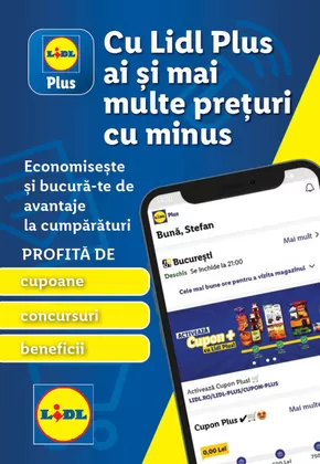 Catalog Lidl București | Cu Lidl Plus ai și mai multe prețuri cu minus! | 2024-07-11 - 2025-07-11