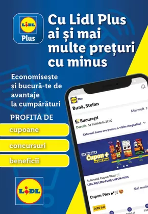 Catalog Lidl Călărași | Cu Lidl Plus ai și mai multe prețuri cu minus! | 2024-07-11T00:00:00.000Z - 2025-07-11T00:00:00.000Z