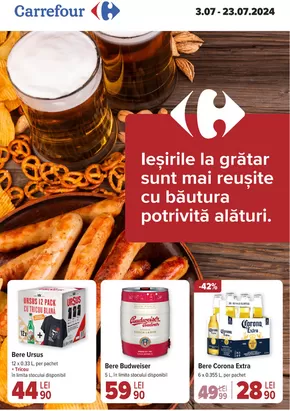 Catalog Carrefour Târgoviște | Ieșirile la grătar sunt mai reușite cu băutura potrivită alături. 03.07 - 23.07.2024 | 2024-07-17 - 2024-07-31