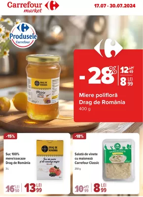 Catalog Carrefour Market Pitești | Ofertă valabilă în perioada 17.07 - 30.07.2024 | 2024-07-17 - 2024-07-30