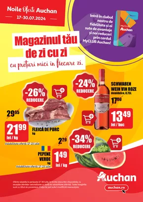 Catalog Auchan Cluj-Napoca | Magazinul tău de zi cu zi MyCLUB cu prețuri mici în fiecare zi. | 2024-07-18 - 2024-07-30