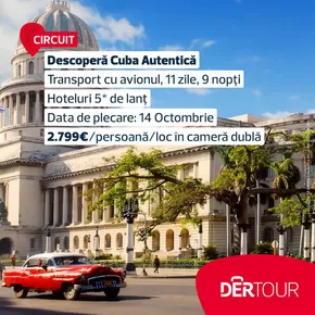 Catalog Dertour Brașov | Descoperă Cuba Autentică! | 2024-07-18 - 2024-10-14