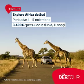 Catalog Dertour Ploiești | Explore Africa de Sud! | 2024-07-19 - 2024-11-14