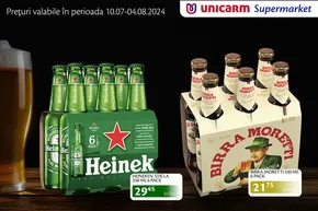 Catalog Unicarm | Profită de prețurile de pachet pentru sortimentele tale preferate de bere. | 2024-07-22 - 2024-08-04