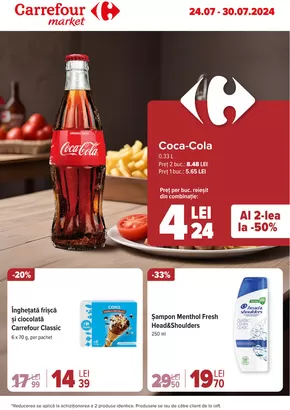 Catalog Carrefour Market Mediaș | Ofertă valabilă în perioada 24.07 - 30.07.2024 | 2024-07-24 - 2024-07-30