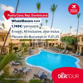 Catalog Dertour Cluj-Napoca | Republica Dominicană - Punta Cana te așteaptă! | 2024-07-31 - 2025-01-11