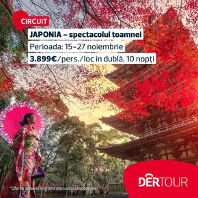 Catalog Dertour Cluj-Napoca | Japonia - spectacolul toamnei! | 2024-08-01 - 2024-11-27