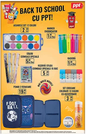 Catalog PPT Carei | Back To School Cu PPT | 2024-08-21 - 2024-09-30