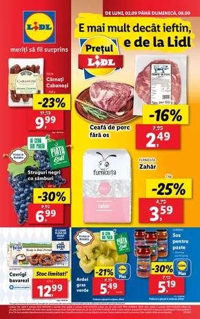 Catalog Lidl Târgu Mureș | pentru perioada 02.09-08.09.2024 | 2024-08-28 - 2024-09-08