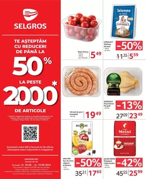 Catalog Selgros Târgu Mureș | MAGAZINE MICI | 2024-08-30 - 2024-09-19