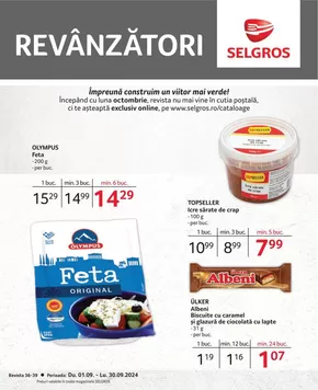 Catalog Selgros Târgu Mureș | REVÂNZĂTORI | 2024-09-01 - 2024-09-30