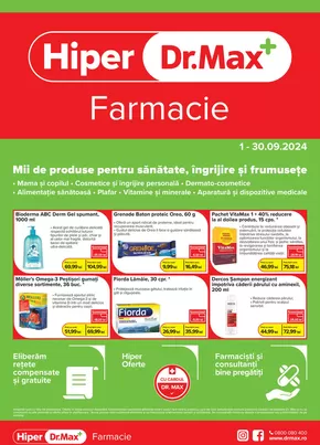 Catalog Dr.max Brăila | Catalog Hiper-Farmacie | 2024-09-03 - 2024-09-17