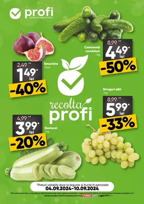 Catalog PROFI Focșani | PROFI Revista Fresh Saptamana 1 | 2024-09-04 - 2024-09-10