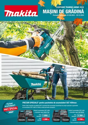 Catalog Makita | Broșură Campanie Grădină Toamnă-Iarnă 2024 | 2024-09-06 - 2024-12-20