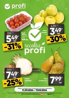 Catalog PROFI Focșani | Oferte noi de descoperit | 2024-09-11 - 2024-09-17