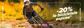 Catalog Hervis Simeria | La Hervis Sports te bucuri de 20% reducere pentru bicicletele expuse! | 2024-09-12 - 2024-12-31