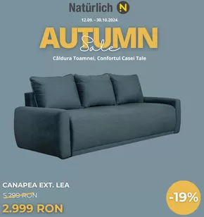 Catalog Naturlich Băbeni | AUTUMN SALE la Natürlich cu oferte de nerefuzat! | 2024-09-13 - 2024-10-30