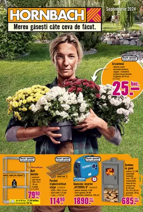 Catalog Hornbach Chitila | O toamnă plină de proiecte cu HORNBACH! | 2024-09-17 - 2024-09-29