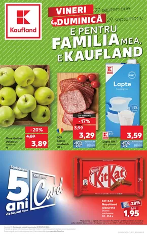 Catalog Kaufland Timișoara | Cataloage Kaufland - 2024-09-27 | 2024-09-27 - 2024-09-29