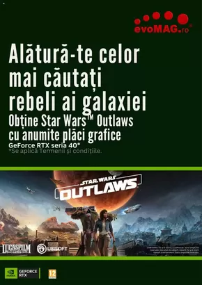 Catalog evoMAG Voluntari | Alătură-te celor mai căutați rebeli ai galaxiei! | 2024-09-30 - 2024-10-13