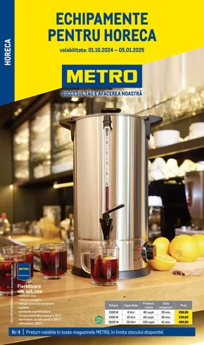 Catalog Metro Simeria | Soluții Nealimentare pentru HoReCa | 2024-10-01 - 2025-01-05