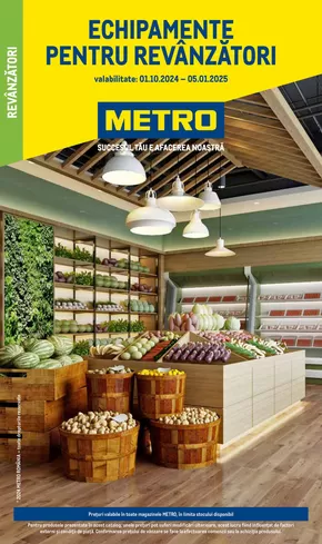 Catalog Metro Deva | Echipamente pentru magazinul tău | 2024-10-01 - 2025-01-05