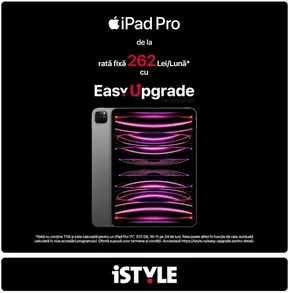 Catalog iSTYLE Voluntari | Ia-l prin EasyUpgrade cu rate fixe și poți face mereu upgrade la cel mai nou model. | 2024-10-02 - 2024-10-15