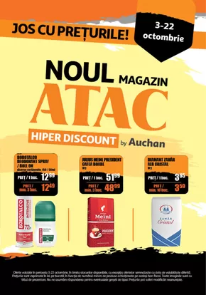 Catalog Auchan Simeria | ATAC Hiper Discount | 2024-10-03 - 2024-10-22