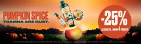 Catalog The Body Shop | Pumpkin Spice Toamna Are Gust. | 2024-10-07 - 2024-10-31