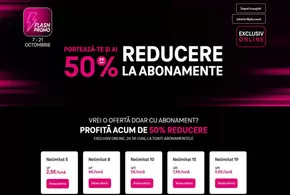 Catalog Telekom Voluntari | 50% REDUCERE LA ABONAMENTE | 2024-10-08 - 2024-10-21