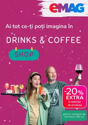 Catalog eMAG Onești | Ai tot ce-ți poți imagina în Drinks & Coffee | 2024-10-15 - 2024-10-20