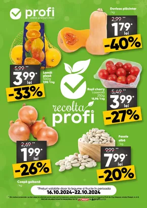 Catalog PROFI Slatina | PROFI Revista Fresh Saptamana 1 | 2024-10-16 - 2024-10-22