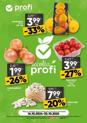 Catalog PROFI Timișoara | PROFI Revista Fresh Saptamana 1 | 2024-10-16 - 2024-10-22