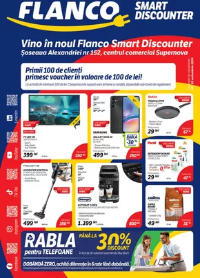 Catalog Flanco Onești | Vino în noul Flanco Smart Discounter! | 2024-10-18 - 2024-10-20