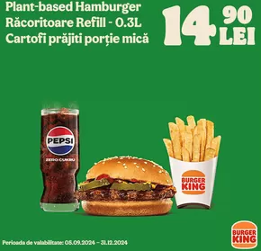 Catalog Burger King | Oferta Burger King | 2024-10-23 - 2024-12-31