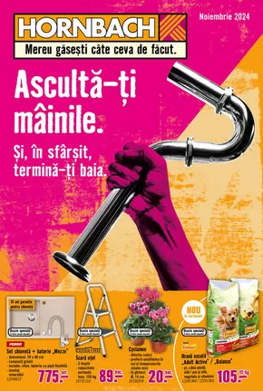 Catalog Hornbach | Ascultă-ți mâinile. Noiembrie 2024 | 2024-10-28 - 2024-11-30