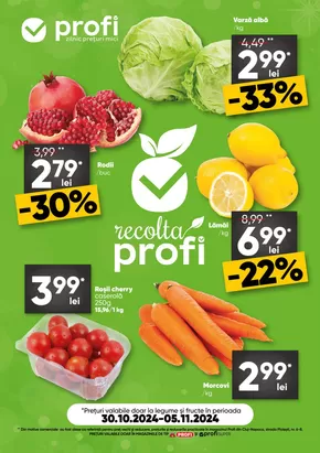 Catalog PROFI Ștei | PROFI Revista Fresh Saptamana 1 | 2024-10-31 - 2024-11-14