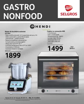 Catalog Selgros Ploiești | GASTRO NONFOOD | 2024-11-05 - 2024-12-31