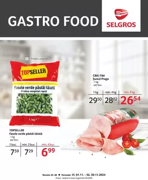 Catalog Selgros Ploiești | GASTRO FOOD | 2024-11-05 - 2024-11-30