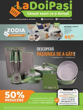 Catalog La Doi Pasi Fierbinți-Târg | Oferta La Doi Pasi | 2024-11-06 - 2024-11-30