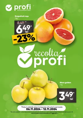 Catalog PROFI Bolintin-Vale | Oferte de top și reduceri | 2024-11-06 - 2024-11-12