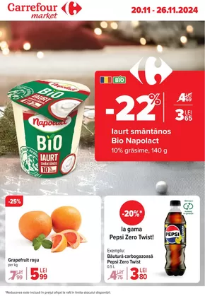 Catalog Carrefour Market | Cata 44 MARKET FOOD 20.11-26.11.2024 | 2024-11-20 - 2024-11-26