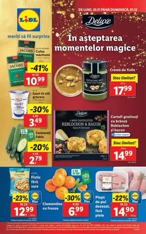 Catalog Lidl | pentru perioada 25.11-01.12.2024 | 2024-11-20 - 2024-12-01