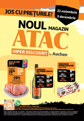 Catalog Auchan Iași | ATAC Hiper Discount | 2024-11-21 - 2024-12-03