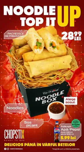 Catalog Chopstix Constanța | Let's Noodle Up! | 2024-11-22 - 2024-12-05