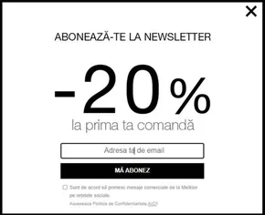 Catalog Melkior | -20% la prima ta comandă | 2024-11-25 - 2024-12-08